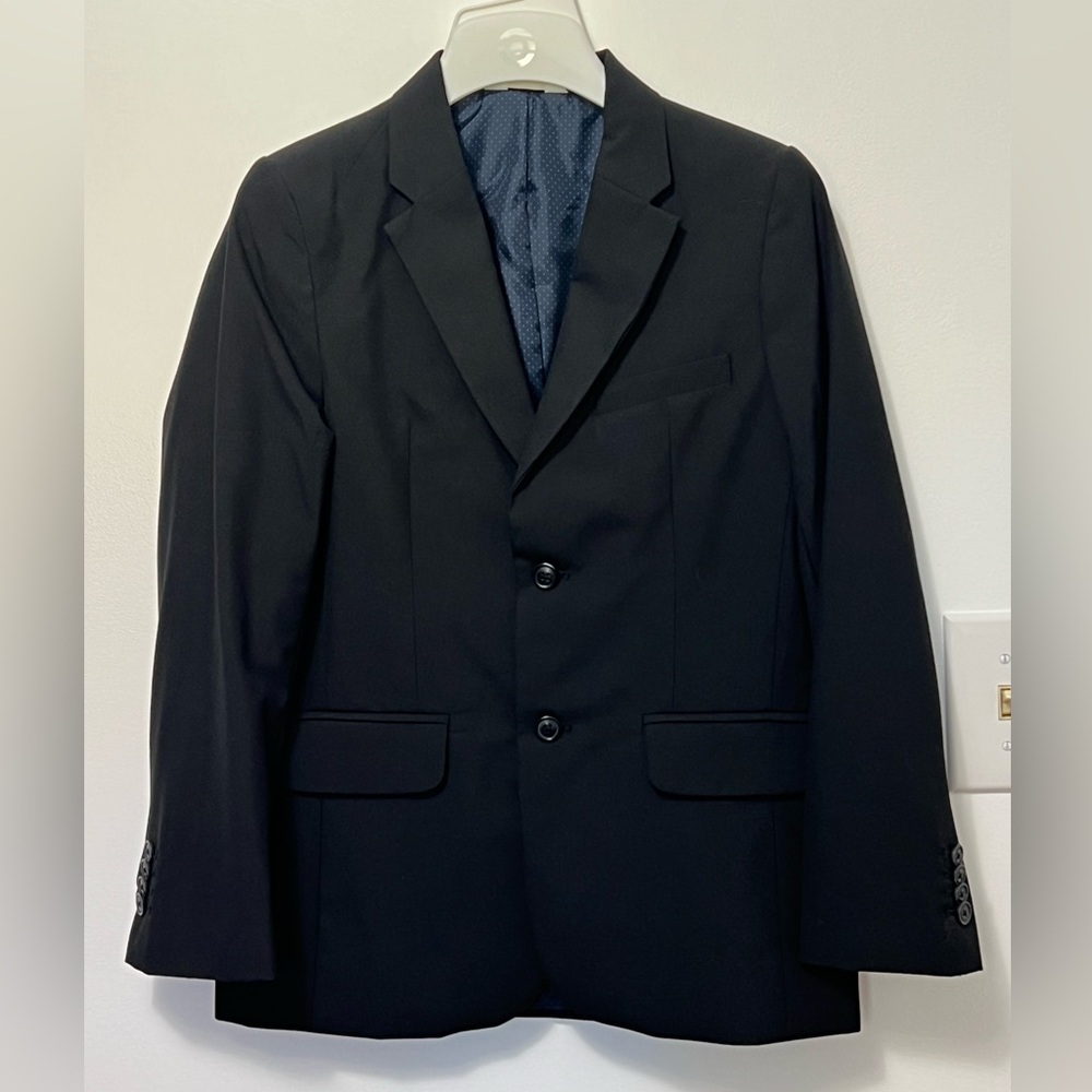 Youth three piece black suit